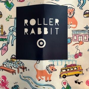 Roller Rabbit Target Colorful Tote Bag